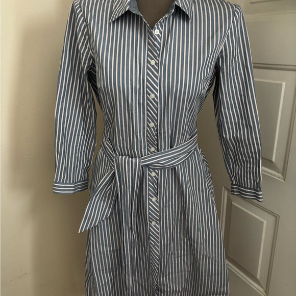 Tommy Hilfiger Dresses & Skirts - Tommy Hilfiger Blue and White Striped Dress